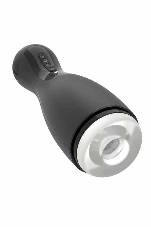 Инновационный мастурбатор Good night с точной имитацией орального секса, Amovibe, черный