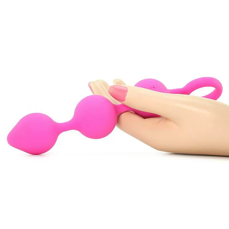 Анальная вибро-цепочка гибкая Lust by Jopen L9 перезаряжаемая – розовая