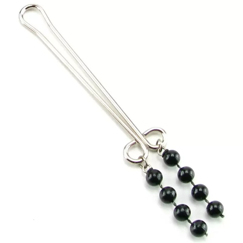 Украшение для половых губ Cleopatra Collection Clitoral Jewelry Beads - черный