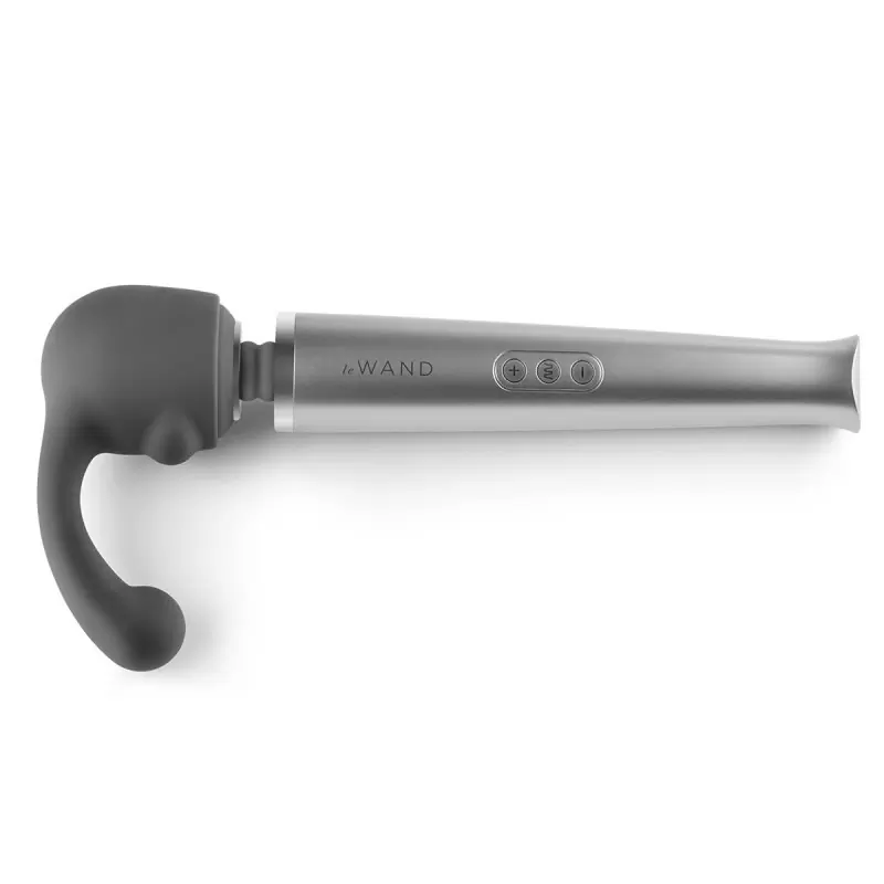 Силиконовая утяжеленная насадка Curve для массажера le Wand - черный