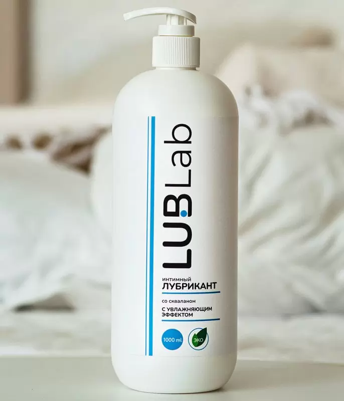 Увлажняющий лубрикант LUBLab, со скваланом, 1000 мл
