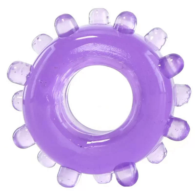 Набор плотных двухсторонних колец для поддержания эрекции Reversible Ring Set – фиолетовый