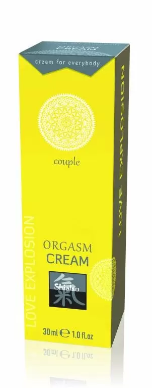 Стимулирующий интимный гель для двоих Shiatsu ORGASM CREAM 30 мл.