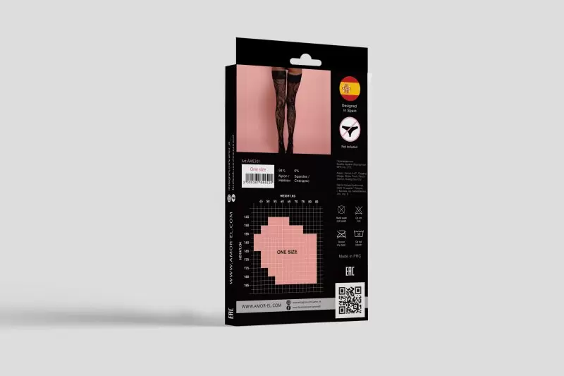 Ажурные чулки El Bohre Amor El (S/L)