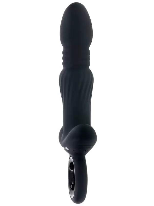 Анальный вибростимулятор Evolved Slayer, с поступательными движениями, 9 режимов, 20 см