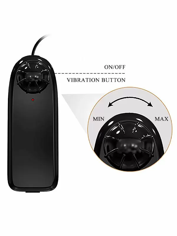 Реалистичный мастурбатор Baile Emilia, 20 см, ТПР, с вибропулей, полуторс