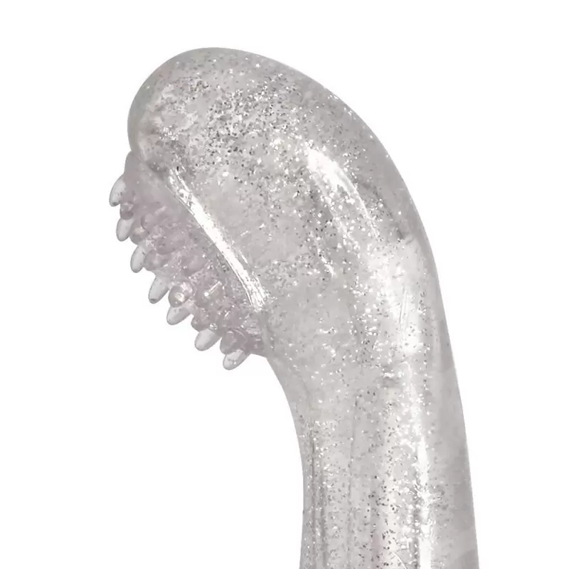 Высокотехнологичный вибромассажер Rotating G-Spot Rabbit с клиторальным стимулятором – прозрачный