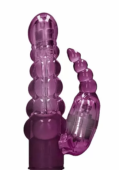 ВИБРАТОР КРОЛИК ROTATING BUBBLES-Purple