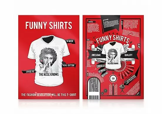Футболка Funny Shirts - The Nose Knows - L