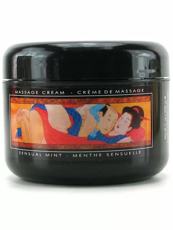 Съедобный массажный крем 