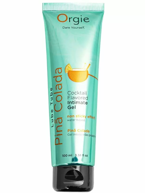 Интимный гель Orgie Lube Tube на водной основе, со вкусом пина колада, 100 мл