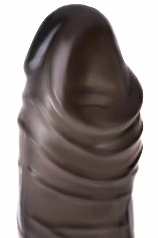 Увеличивающая насадка на пенис TOYFA XLover с дополнительным стимулятором – серый