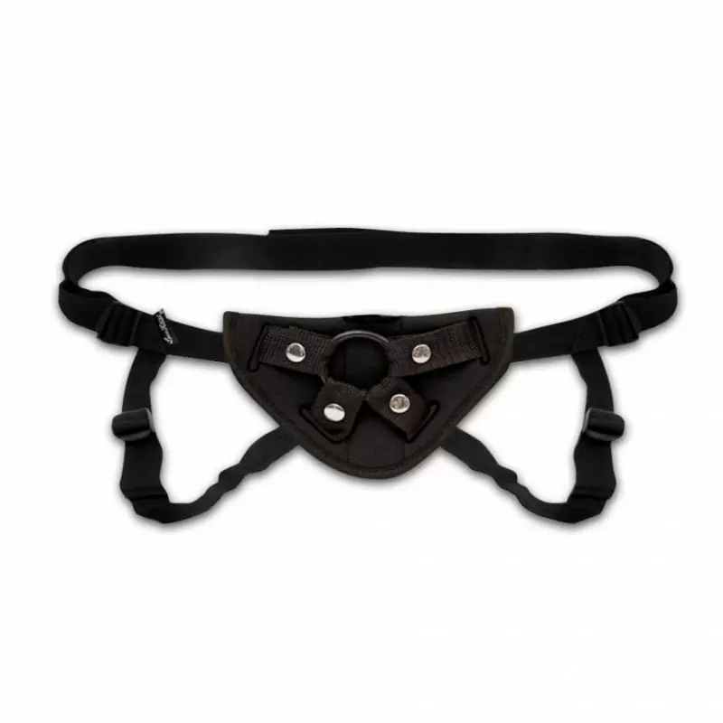 Неопреновые трусики для страпона Neoprene Strap-on Harness – черный