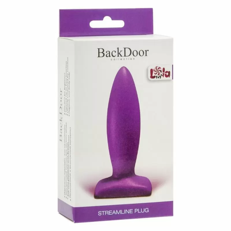 Анальный стимулятор Streamline Plug purple 511648lola