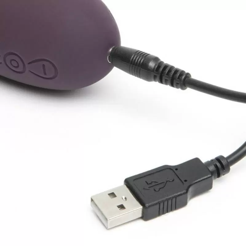 Вибромассажер Come to Bed со стимуляцией клитора - фиолетовый