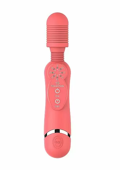 Универсальный массажер Silicone Massage Wand - розовый