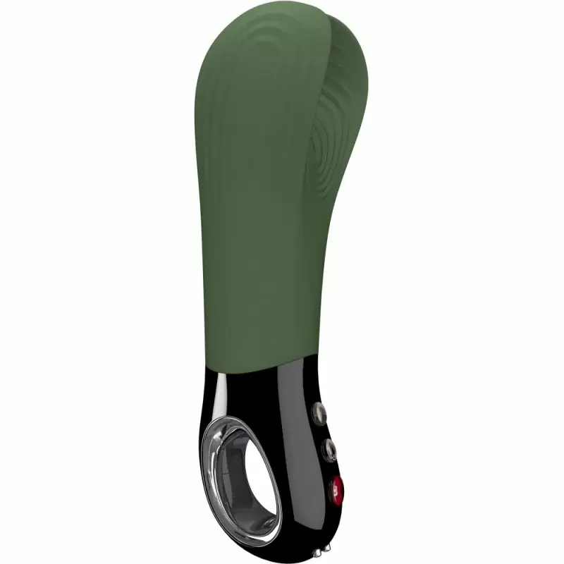 Необычный мастурбатор премиум класса Fun Factory Manta, 16 см, силикон, хаки