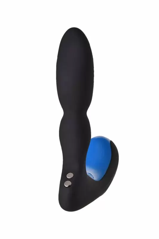 Черный массажер простаты Erotist Second 10,5 см. Силикон