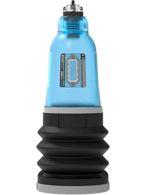 Гидропомпа Bathmate Hydromax3 aqua, для мужчин с размером до 8 см, синяя
