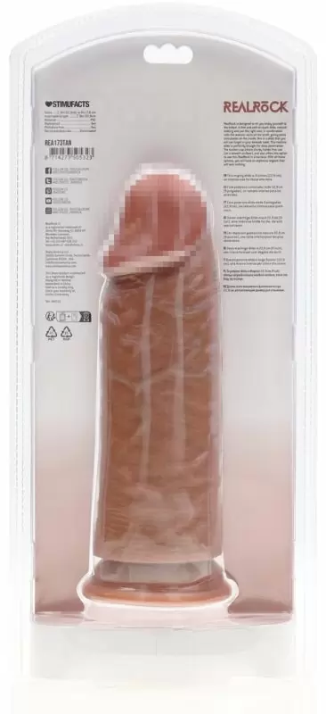 Реалистичный фаллоимитатор Shots Toys Extra Thick Straight without Balls