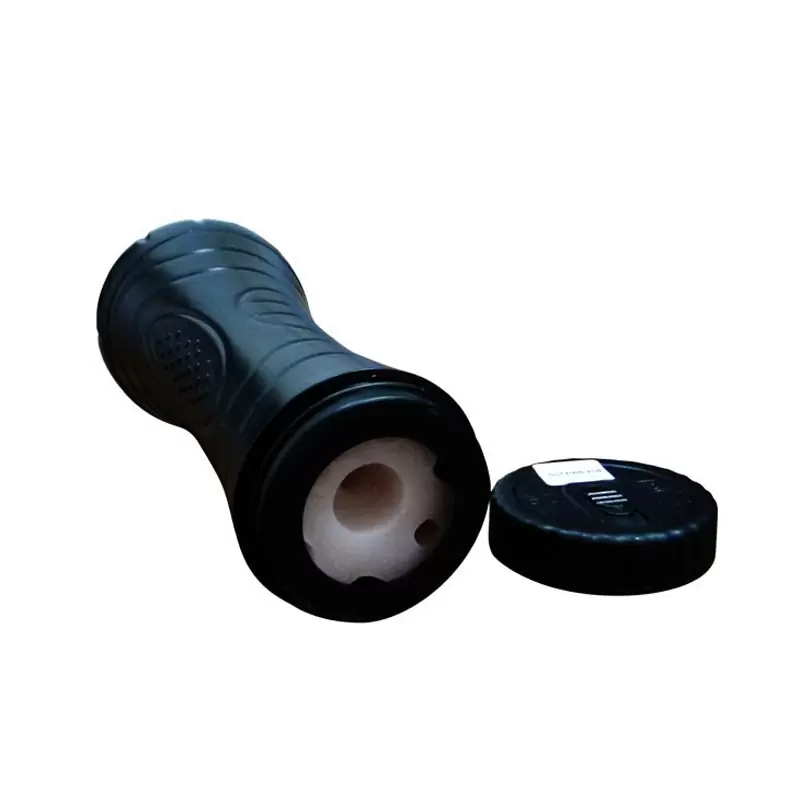 Мастурбатор вагина в футляре Baby Pussy с внутренним рельефом и всасывающим эффектом – телесный