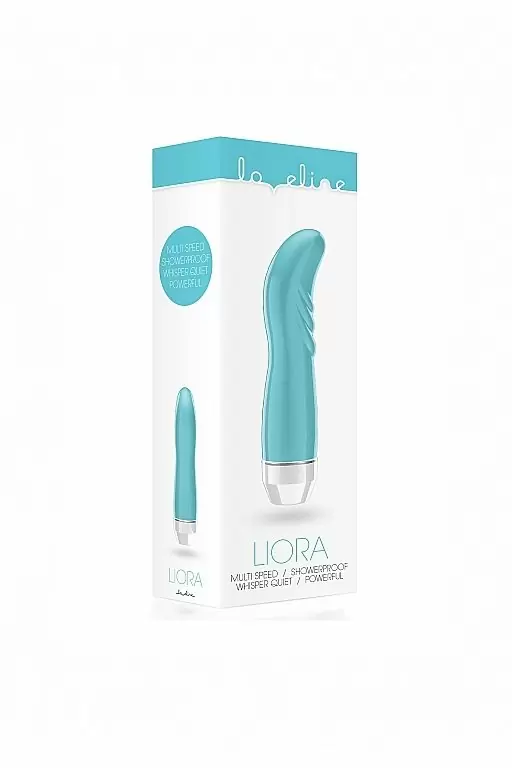 Вибромассажер для точки G Liora (голубой)
