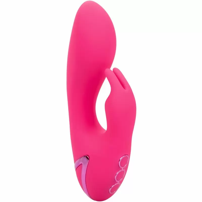 Компактный вибратор-кролик California Dreaming So. Cal Sunshine, 9,5 см, силикон, розовый