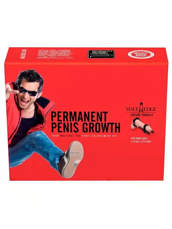 Комплект для увеличения пениса MaleEdge Pro, черный