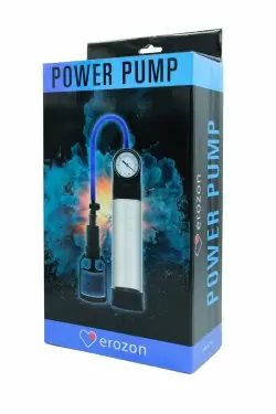 Вакуумная помпа Erozon Penis Pump — 24,5 см, для него
