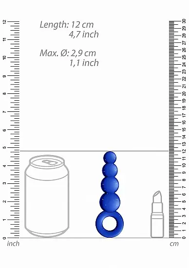 Анальная елочка Chrystalino Tickler