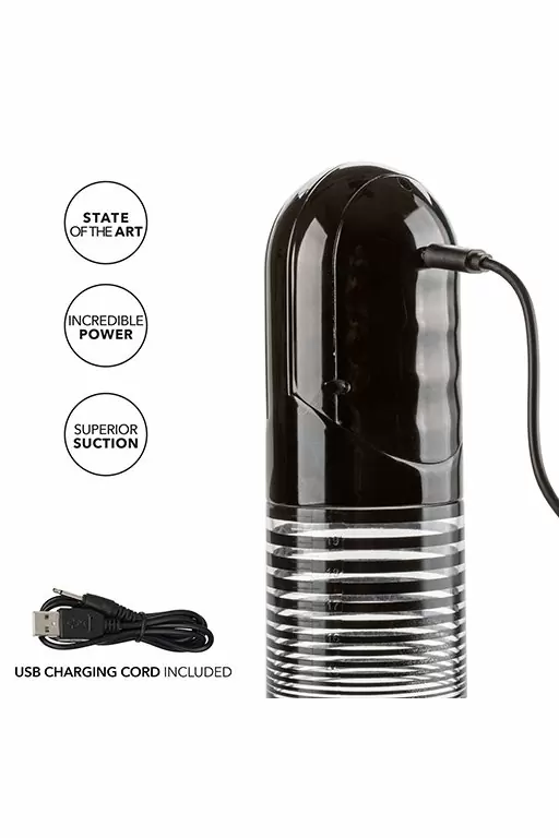 Интеллектуальная автоматическая вакуумная помпа Optimum Series Advanced Automatic Smart Pump с сенсорным управлением - черный 