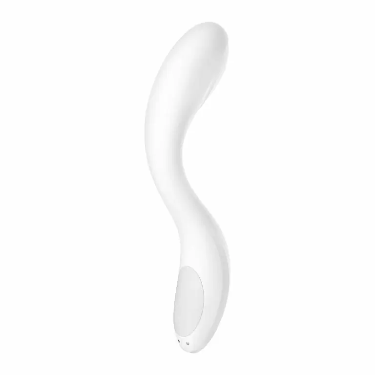 Вибратор Satisfyer Rrrolling Pleasure с движущимся шариком для стимуляции точки G (белый)