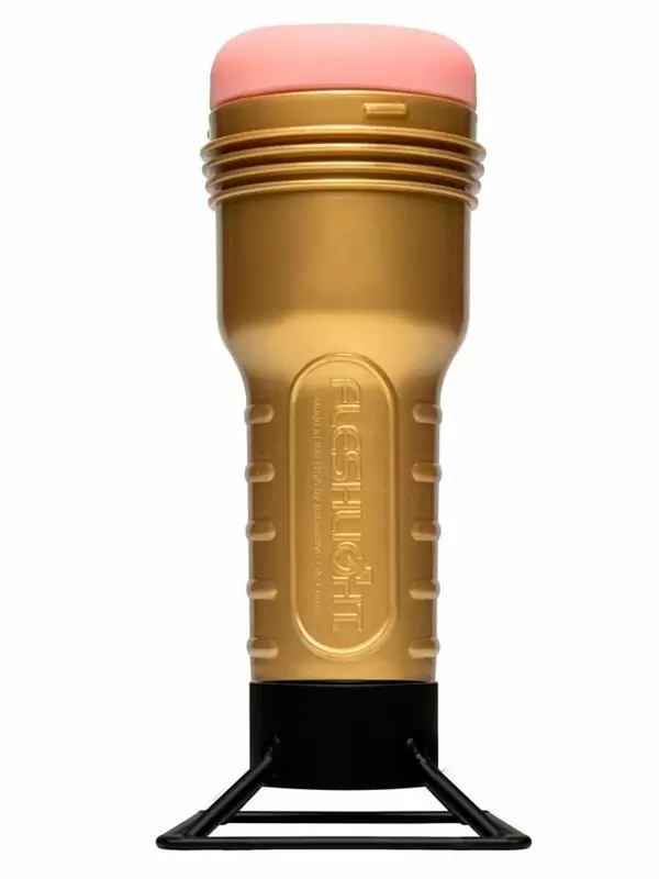 Держатель Fleshlight Screw Dry для просушки мастурбаторов, 10,5 см, черный