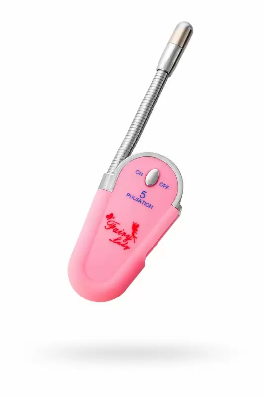 Виброяйцо TOYFA в форме зажигалки - розовый