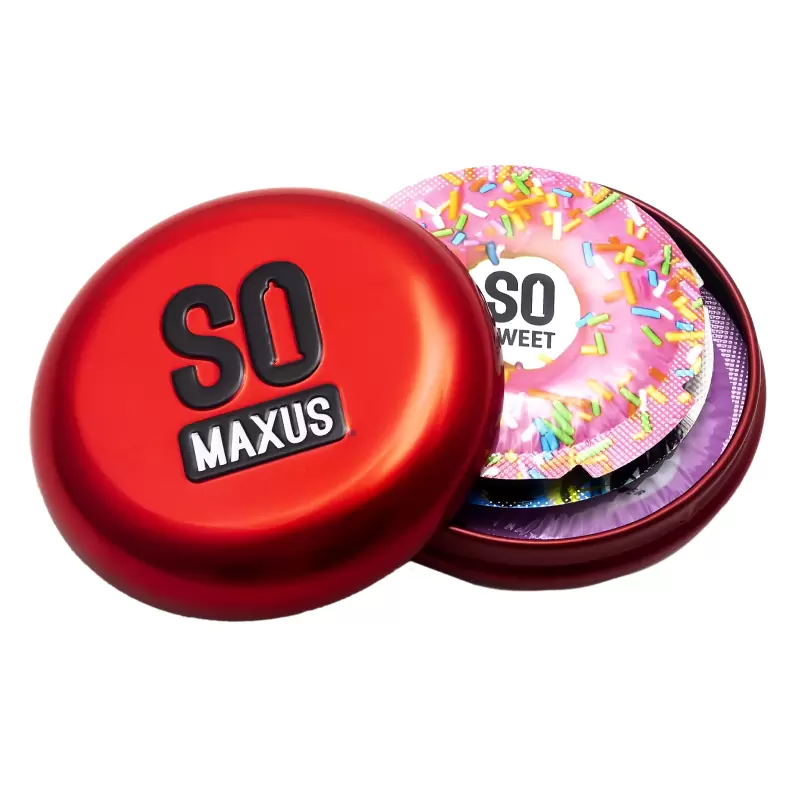 Презервативы ультратонкие MAXUS Sensitive Ultra Thin в большом кейсе, 15 шт.