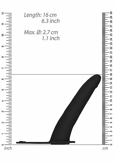Страпон Adjustable с вибрацией