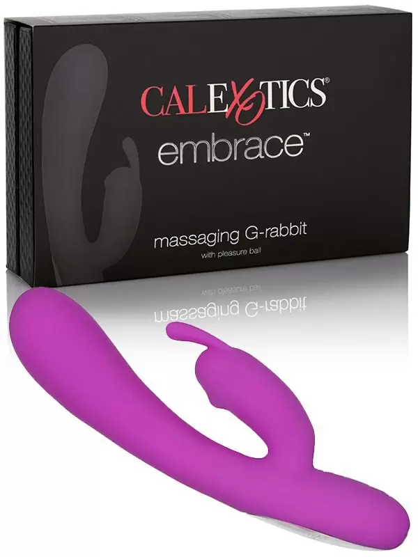 Вибромассажер Embrace Massaging G-Rabbit перезаряжаемый – фиолетовый
