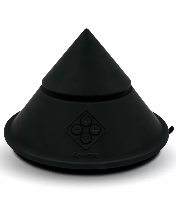 Портативная секс-машина THE COWGIRL CONE, 2 насадки, с пультом Д/У, силикон