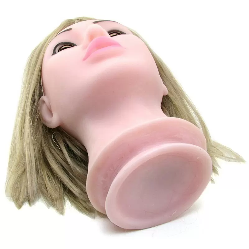 Мастурбатор Fuck My Face на присоске – блондинка