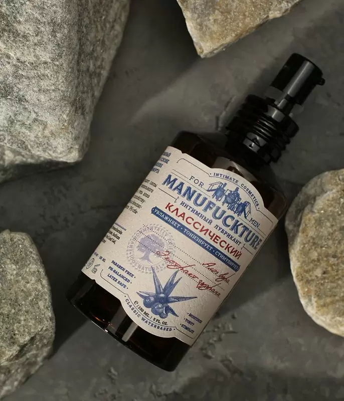 Классический увлажняющий интимный гель MANUFUCKTURE, с гуараной, 150 мл