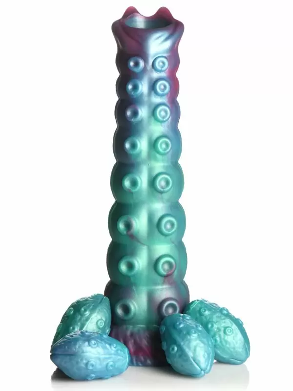 Фантазийный фаллоимитатор Creature Cocks Galactic Breeder Ovipositor, 22 см, силикон