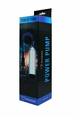 Прозрачная вакуумная помпа Erozon Penis Pump — для уверенности и комфорта