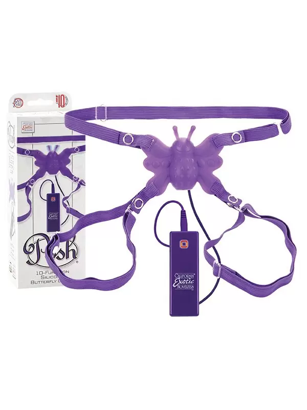 Стимулятор клитора Posh Butterfly Lovers - фиолетовый