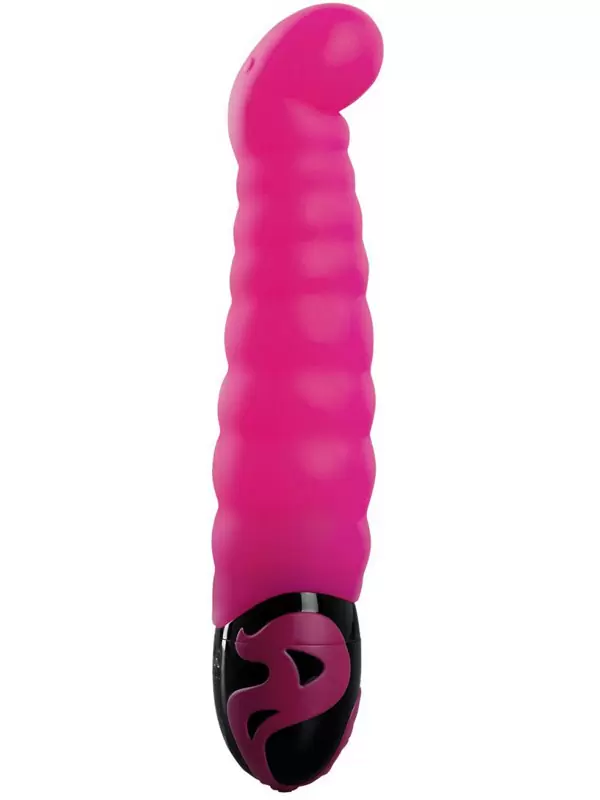 Фантазийный вибратор Fun Factory Patchy Paul, 21 см, 8 скоростей, розовый