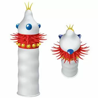 Презерватив Luxe «Королевский экспресс» со стимулирующими усиками и шариками - 1 шт