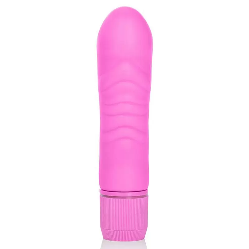 Вибромассажер First Time Silicone Stud в форме пальца – розовый