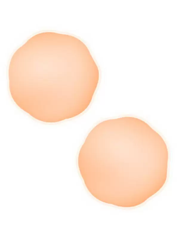 Мягкие наклейки на соски Concorde STARBUST NIPPLE COVERS SILICONE, силикон, телесный