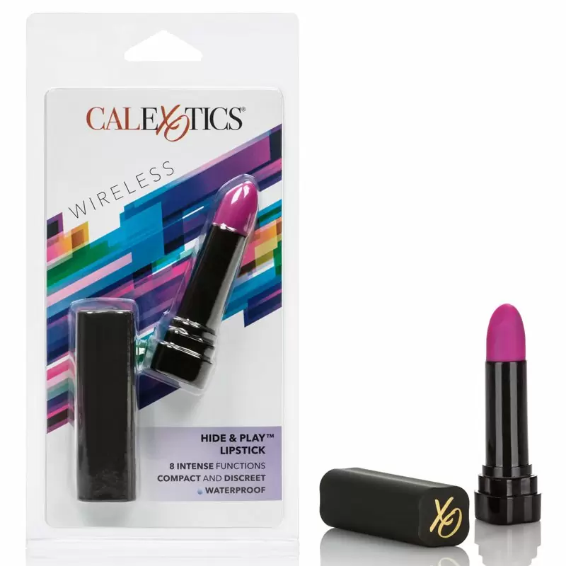 Мини-вибратор Hide & Play Lipstick – фиолетовый