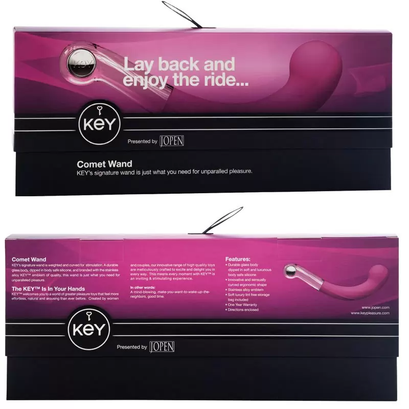 Инновационный стимулятор точки G Comet - Pink