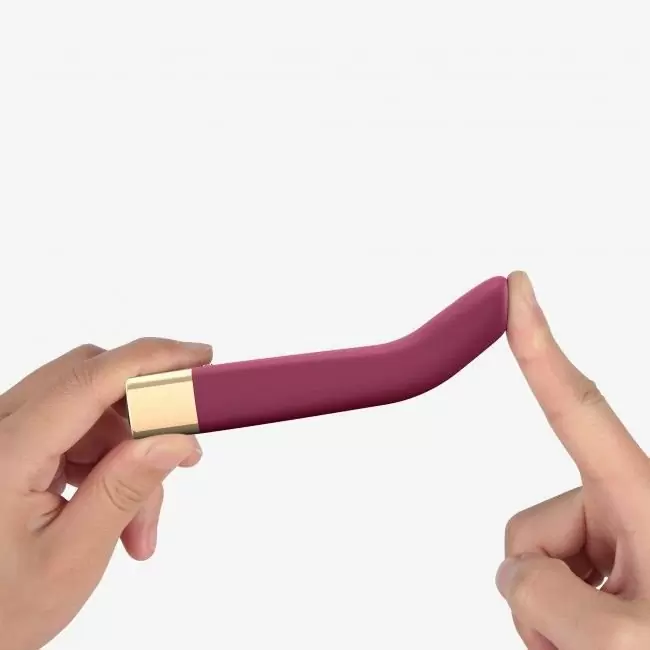 Мини-вибратор Love to Love Delight Me. 16 режимов работы, АБС/силикон, 12 см, фиолетовый